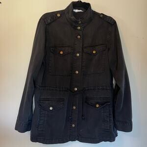 Jane and Delancey Dark Gray Denim Jacket - Size XL